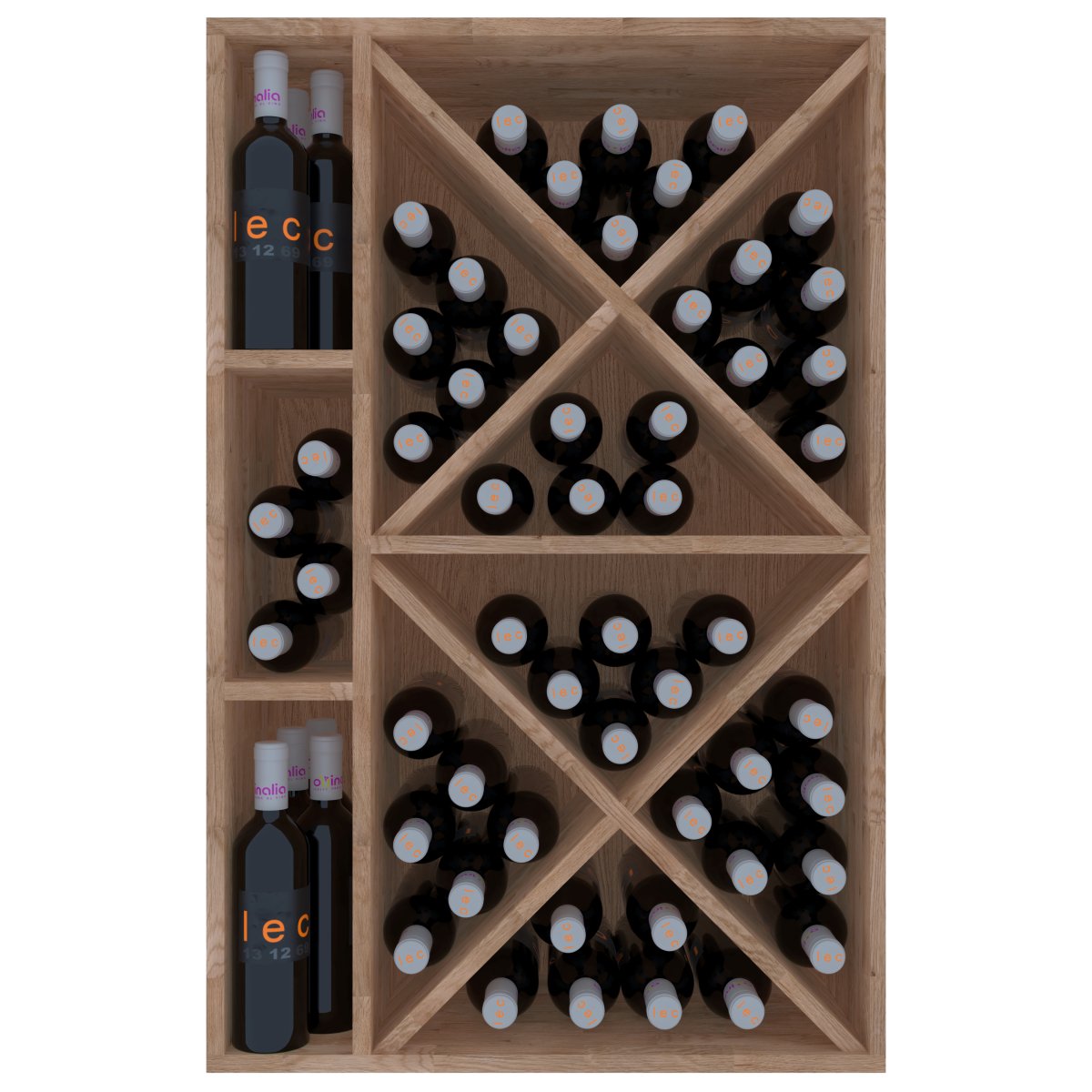 Casier à bouteilles en bois | Dionysos 2536