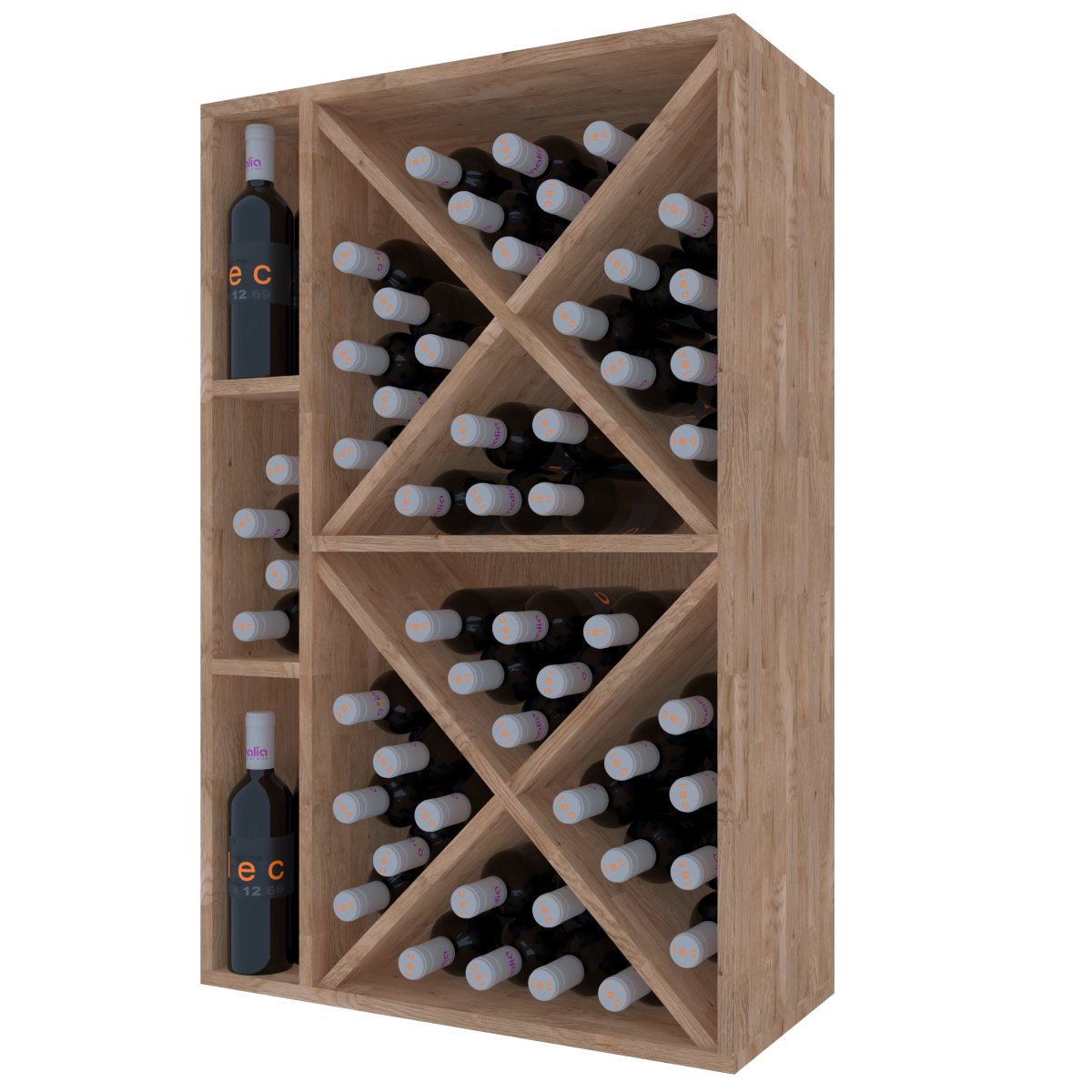 Casier à bouteilles en bois | Dionysos 2536