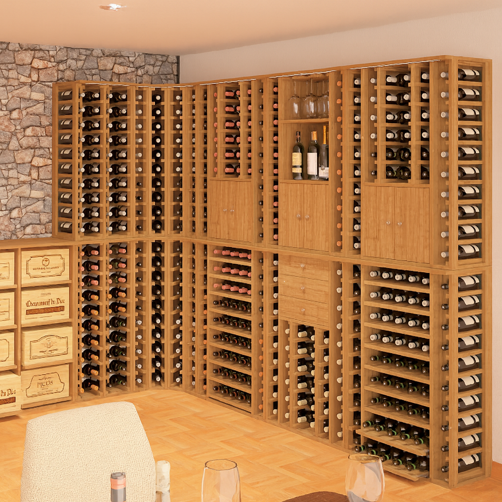 casier bouteilles de vin
