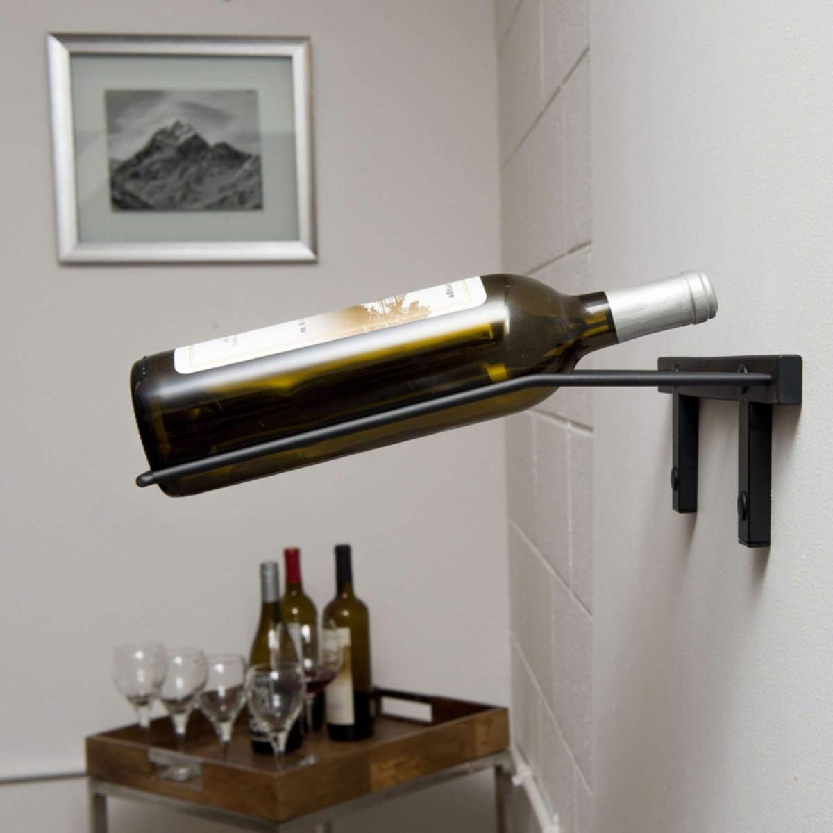 porte-bouteilles suspendu