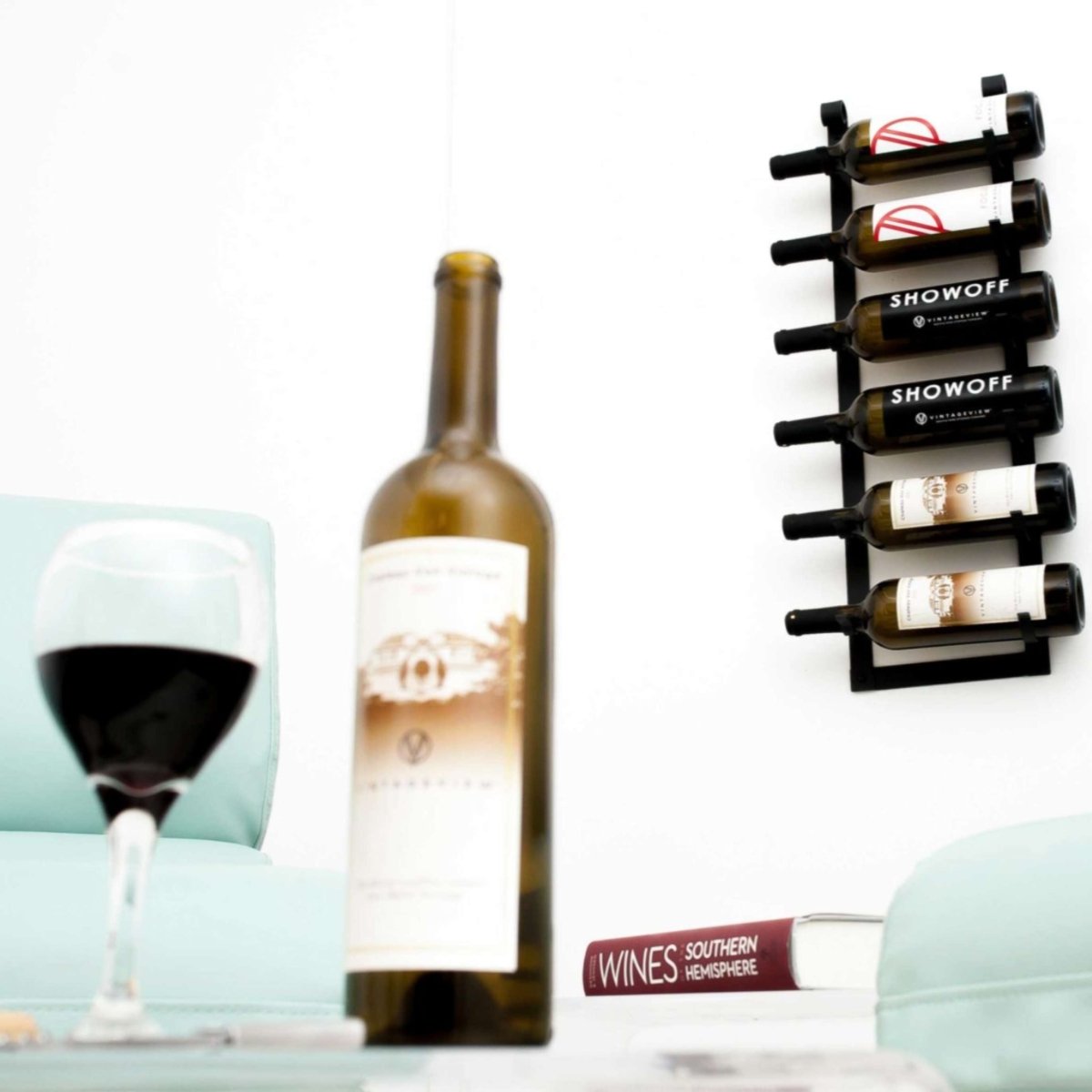 porte bouteilles mural vertical