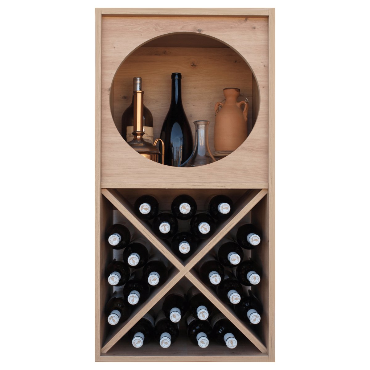 Porte-bouteilles bois | Bacchus 1625