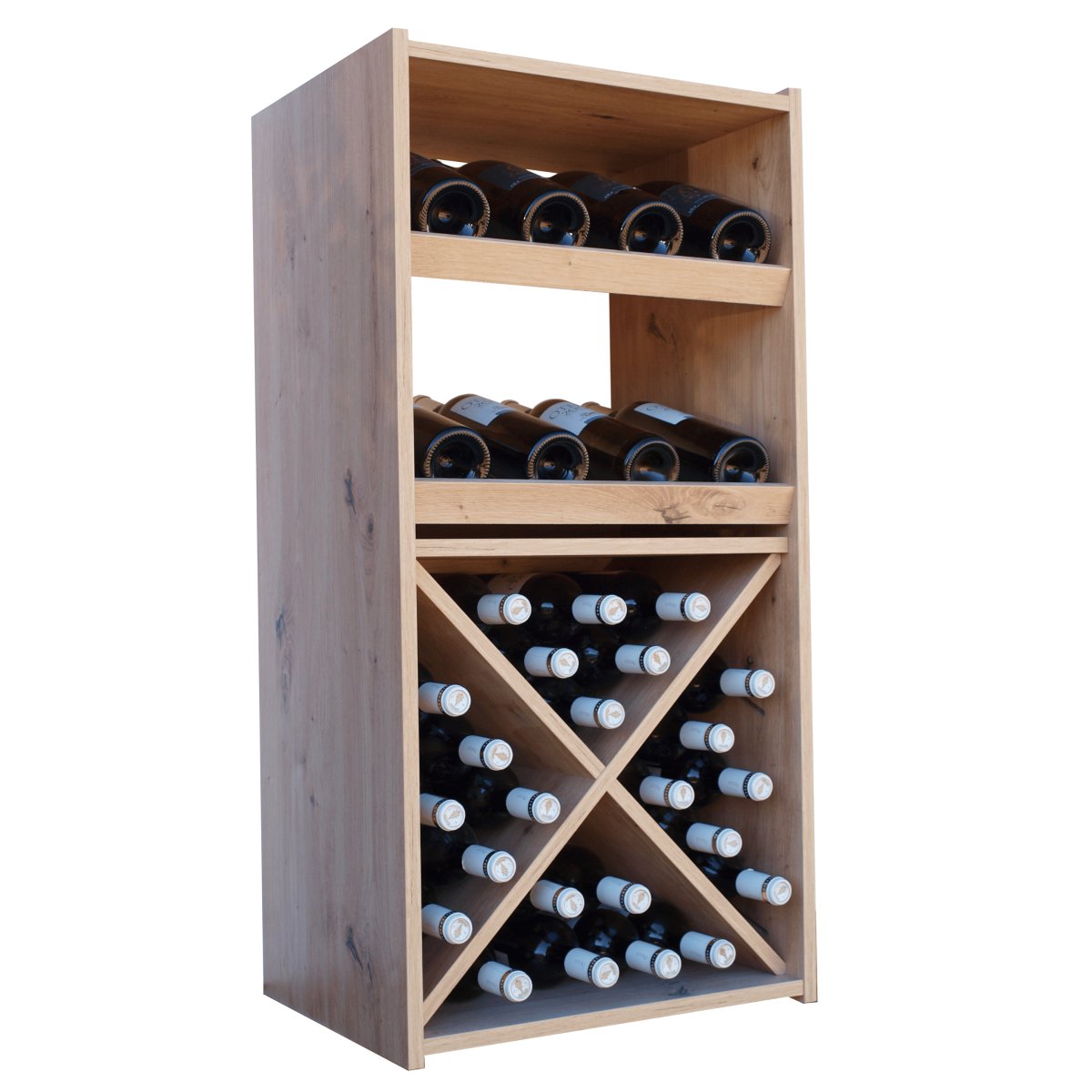 Casier à bouteilles en bois | Bacchus 1650