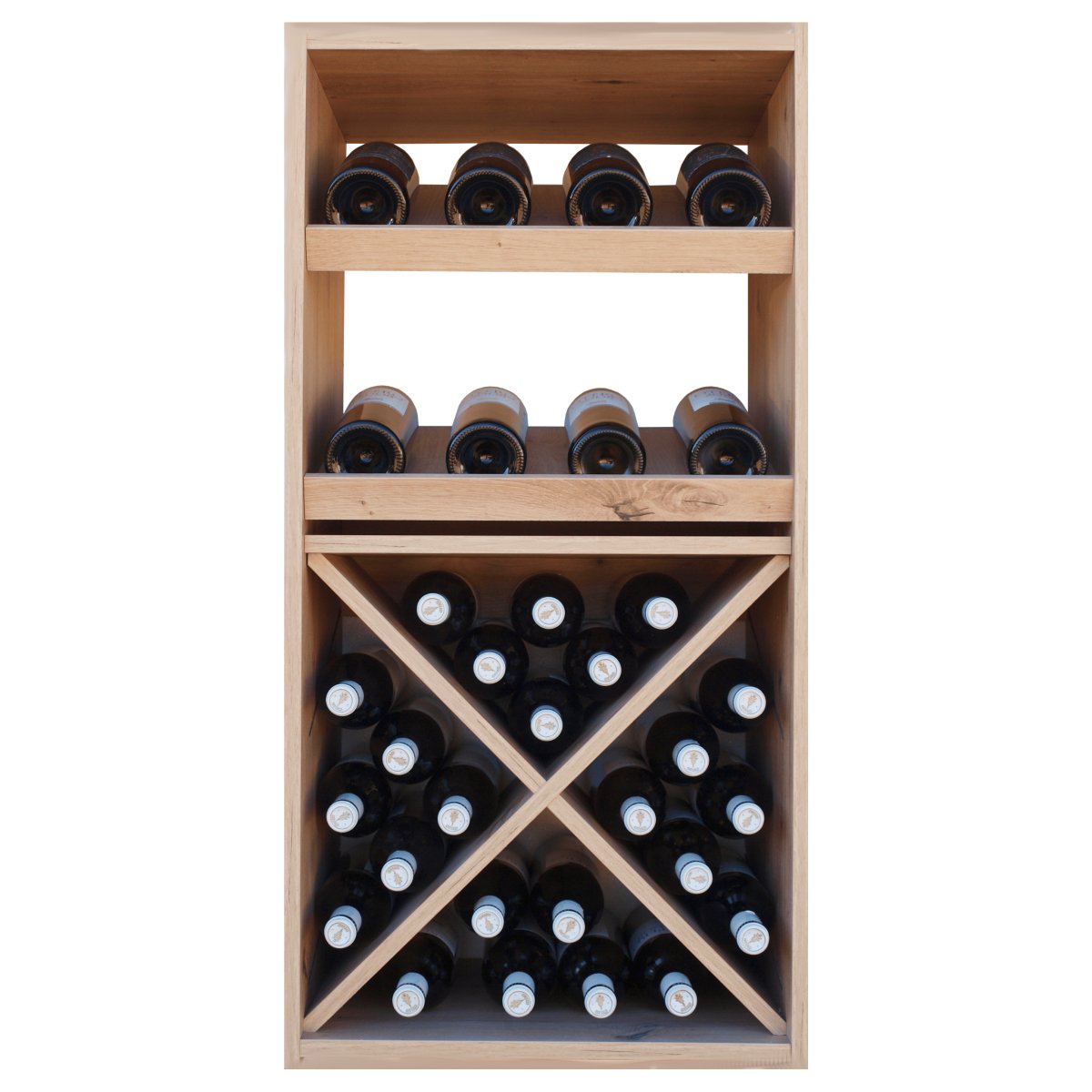 Casier à bouteilles en bois | Bacchus 1650