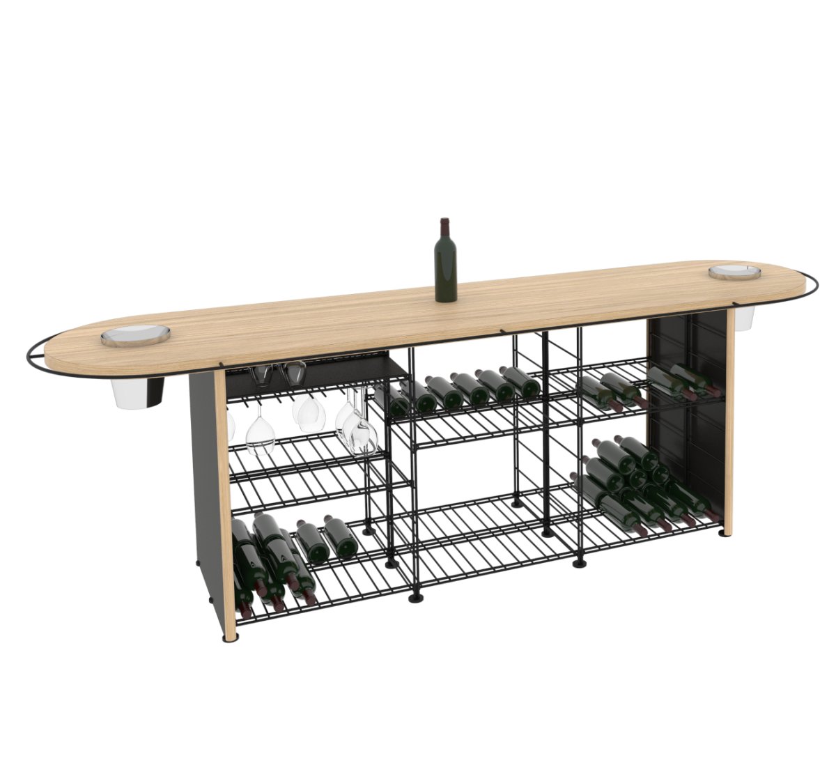 Meuble à Bouteilles | Silenus A1