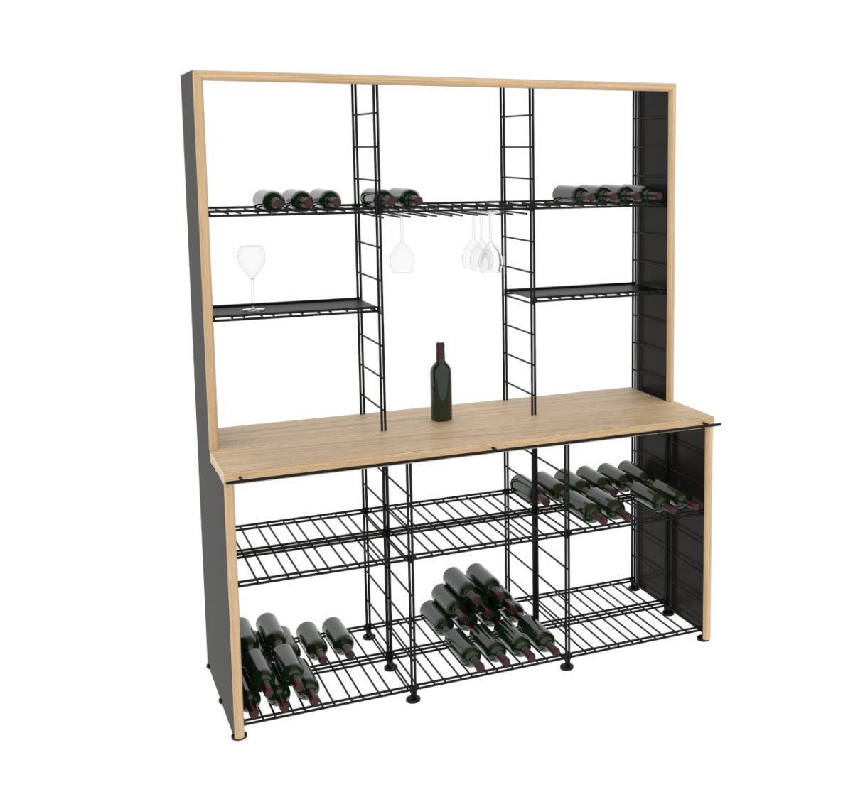 Meuble à Bouteilles | Silenus A3