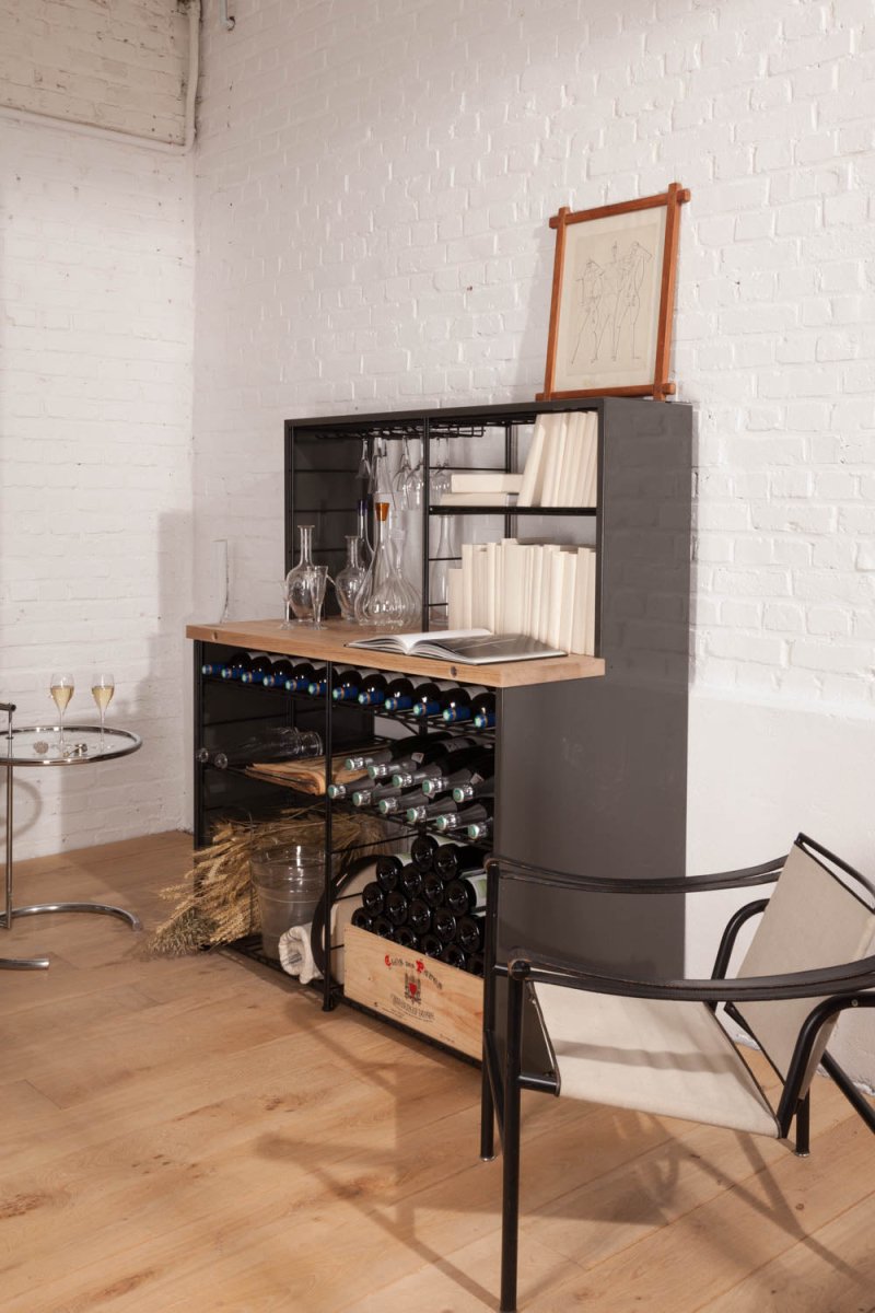 range bouteilles industriel