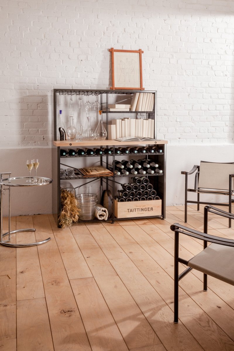 range-bouteille industriel