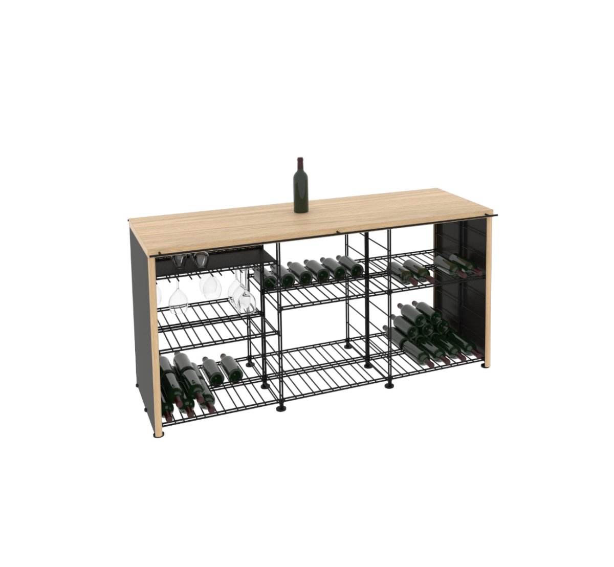 Meuble à Bouteilles | Silenus C2
