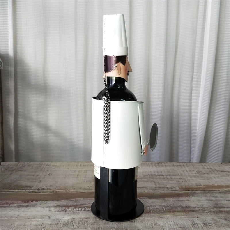 Porte - Bouteille Métal | Bonhomme