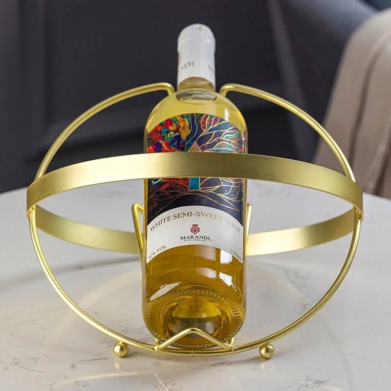 Porte - Bouteille Métal | Globe