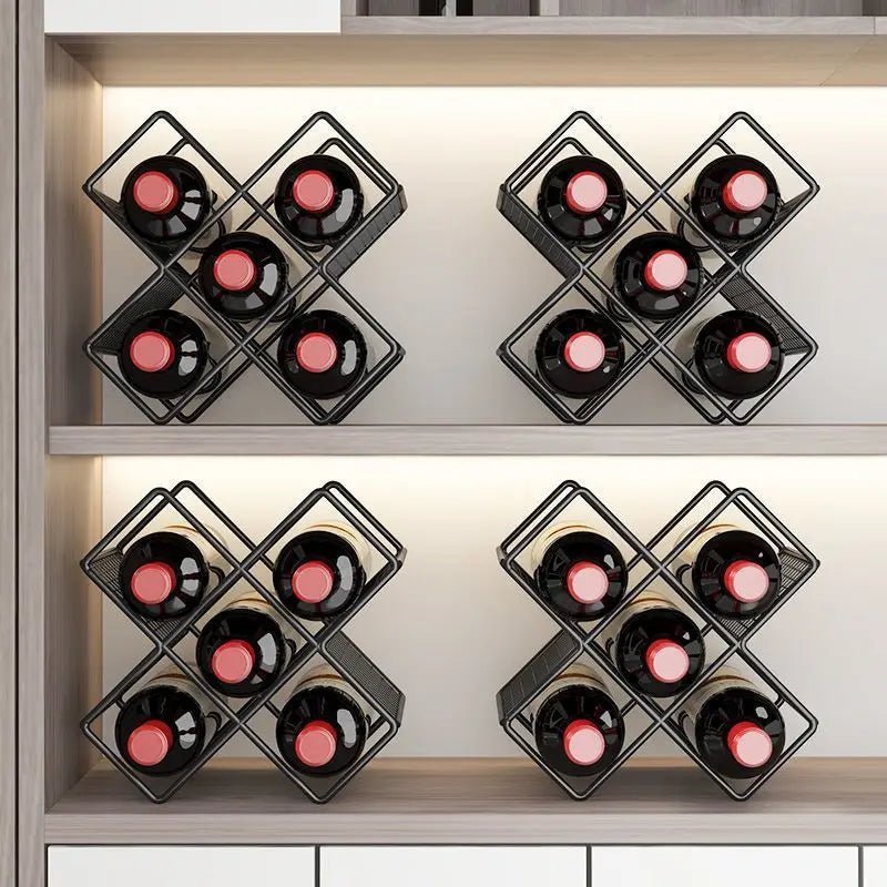 Porte - bouteilles métal | Ambiance Cave