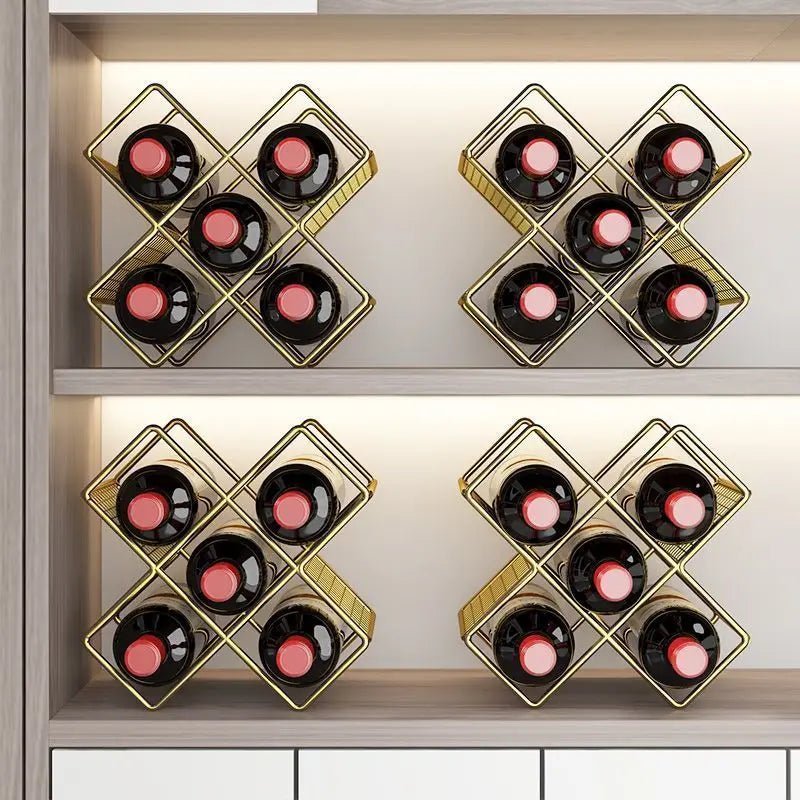 Porte - bouteilles métal | Ambiance Cave