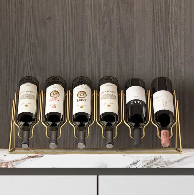 Porte - bouteilles métal | Grain de Chêne