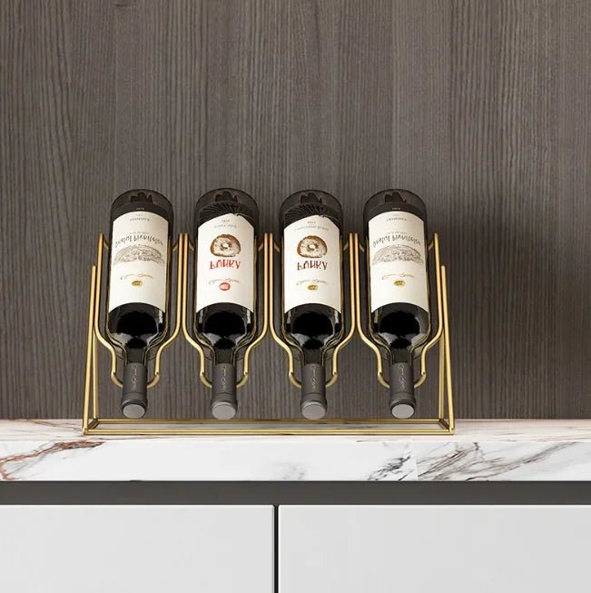 Porte - bouteilles métal | Grain de Chêne