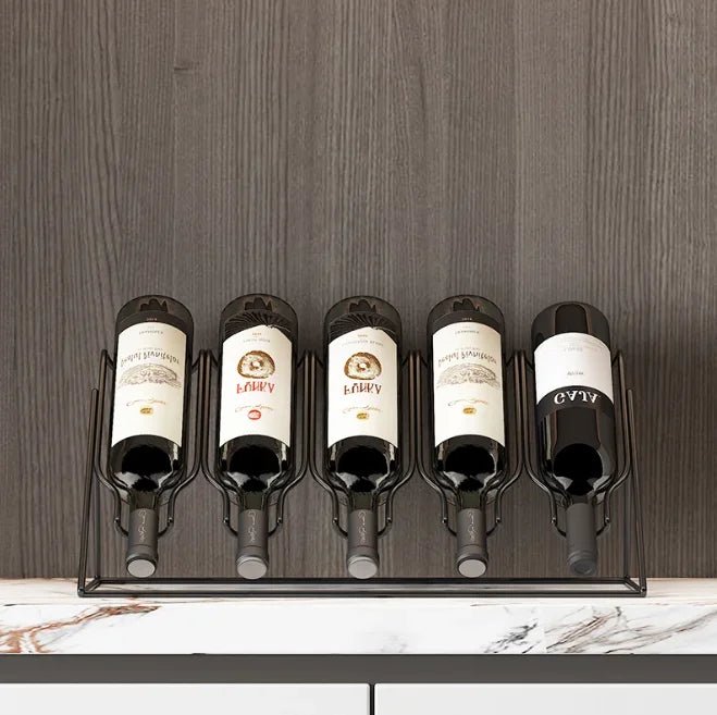 Porte - bouteilles métal | Grain de Chêne