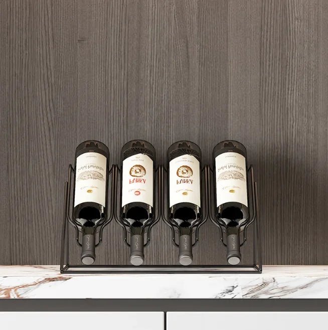 Porte - bouteilles métal | Grain de Chêne