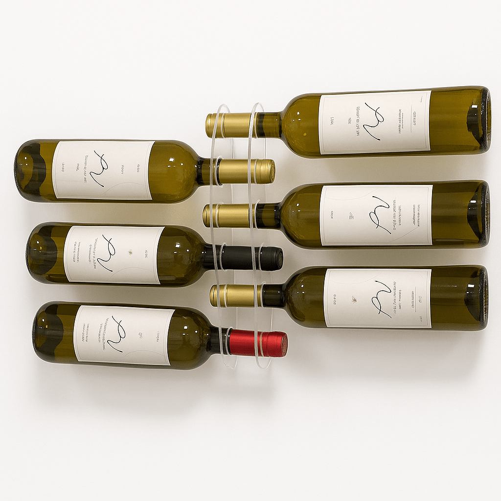 Porte - bouteilles mural acrylique | Encruzado