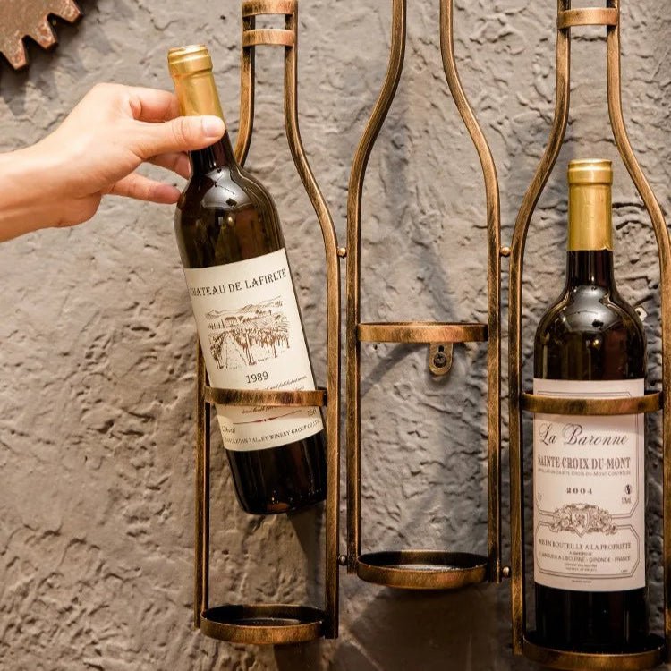 Porte - bouteilles mural | Esprit Bistrot