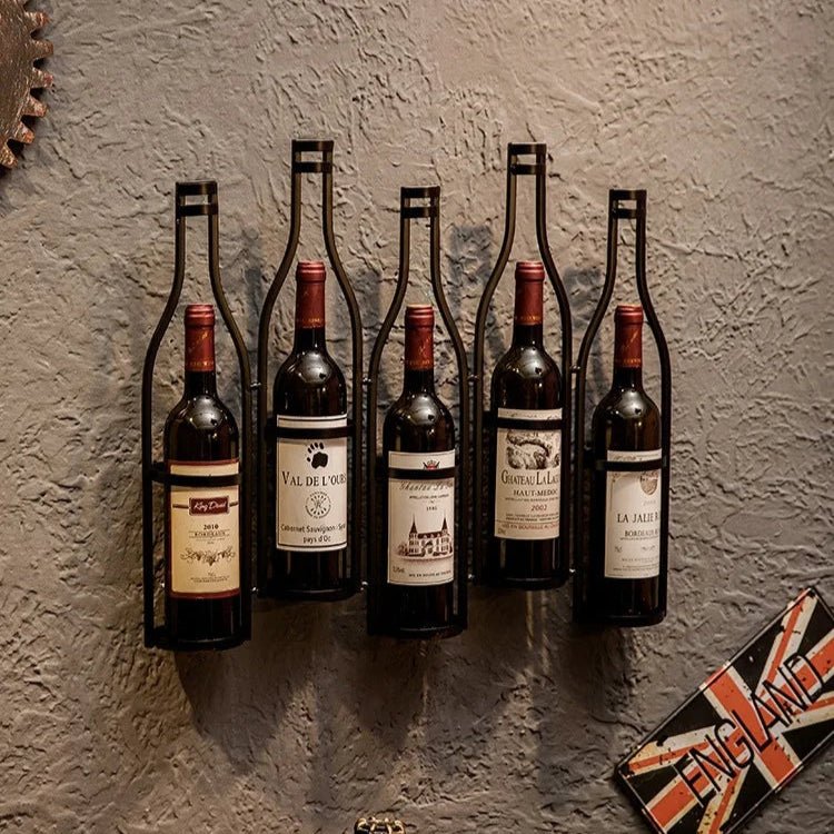 Porte - bouteilles mural | Esprit Bistrot
