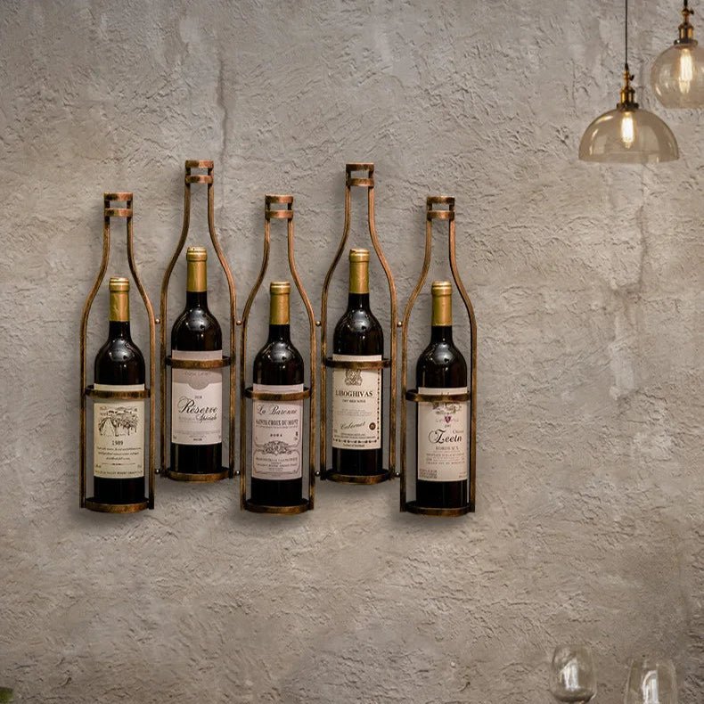 Porte - bouteilles mural | Esprit Bistrot