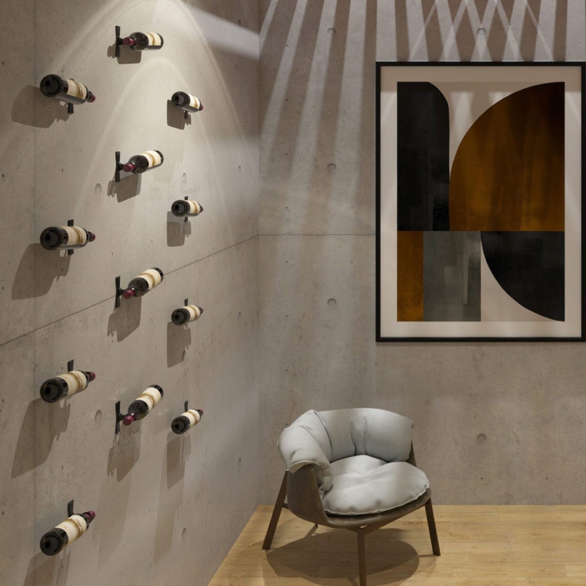 Porte - Bouteilles Mural | Osiris H1