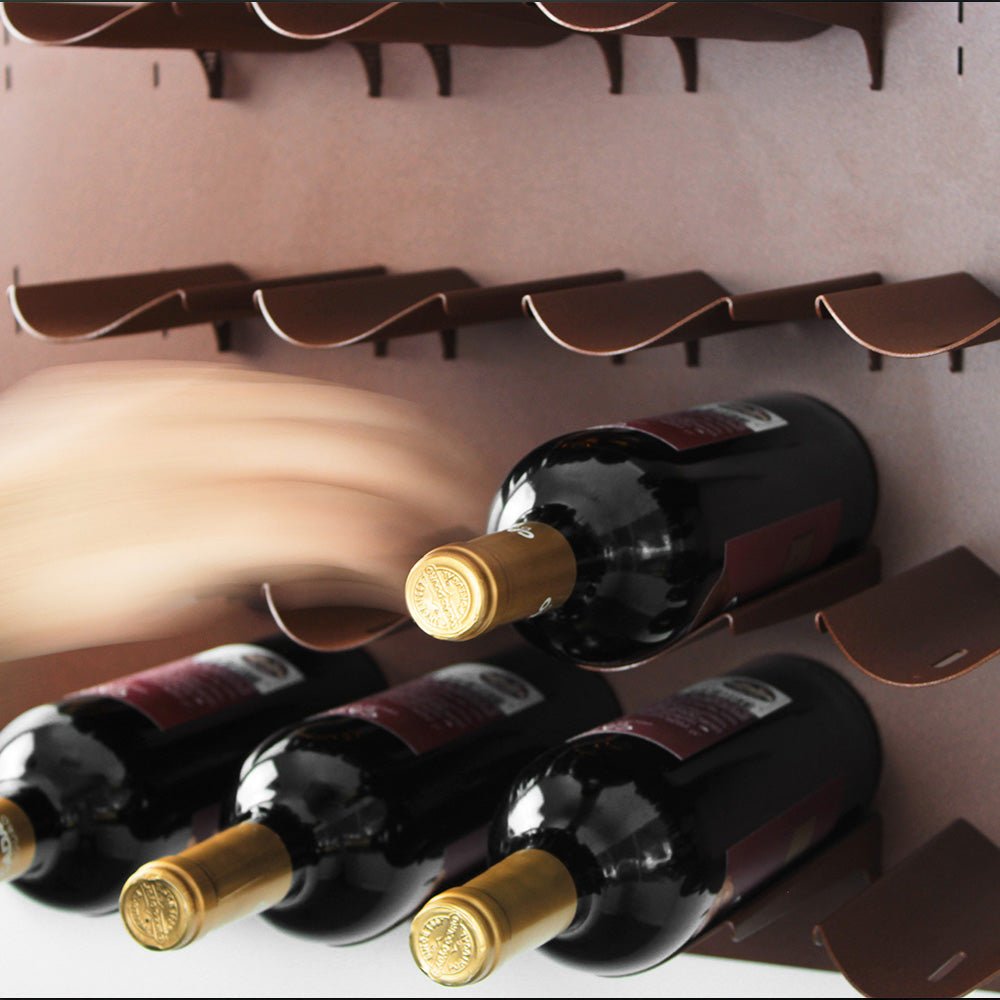 Porte - bouteilles mural | Vintage casier