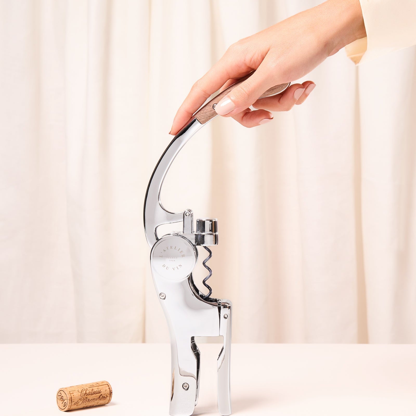 Tire - bouchon à levier | Wood & Chrome