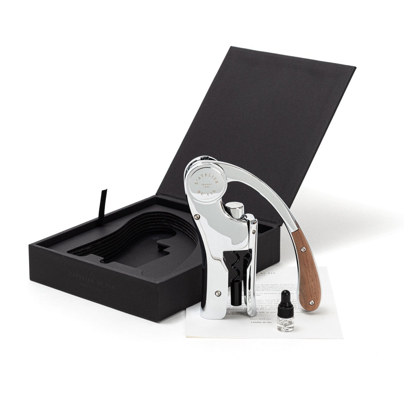 Tire - bouchon à levier | Wood & Chrome