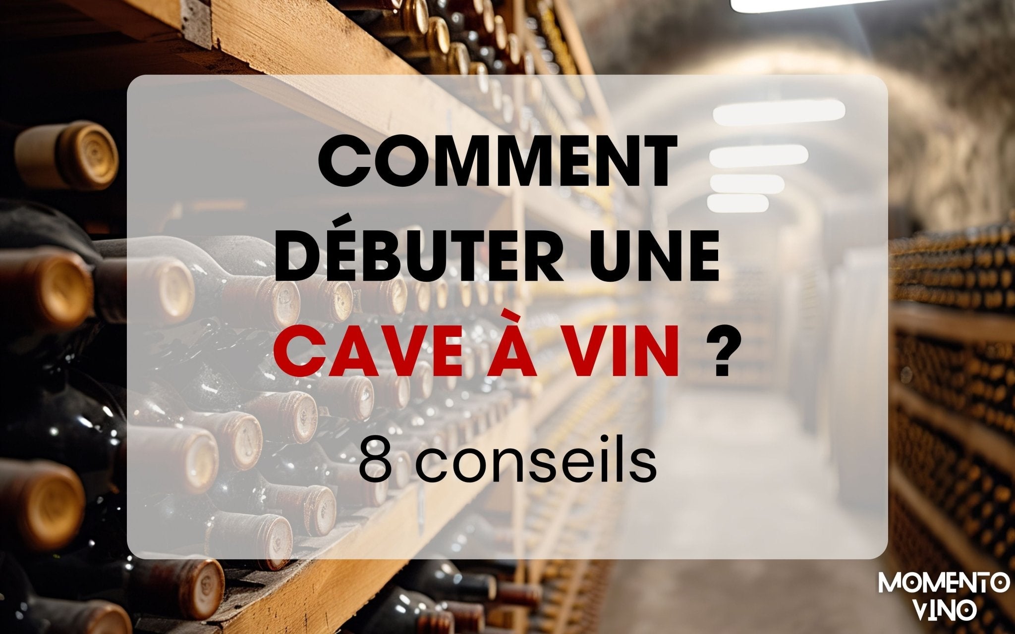 Comment commencer une cave à vin chez soi : 8 conseils pour bien débuter - Momento Vino