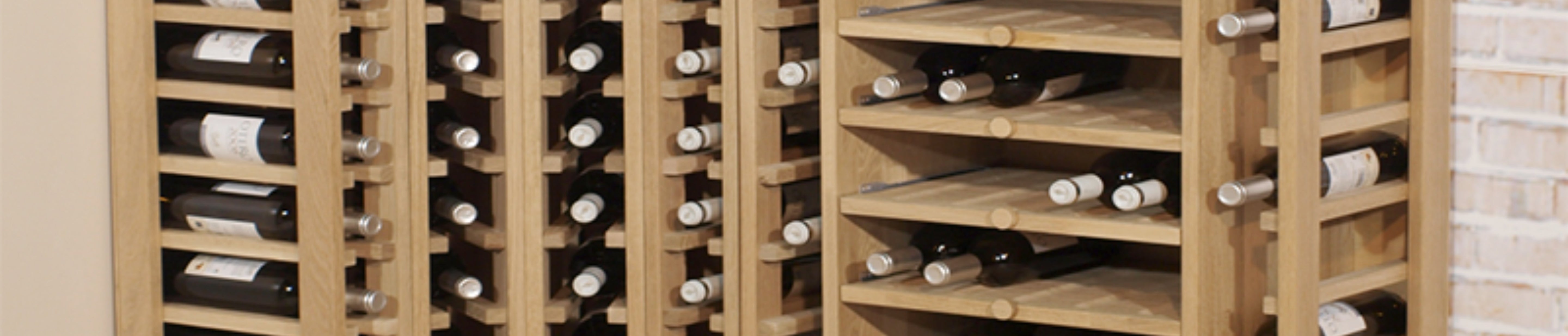 Casiers à bouteilles de vin en bois