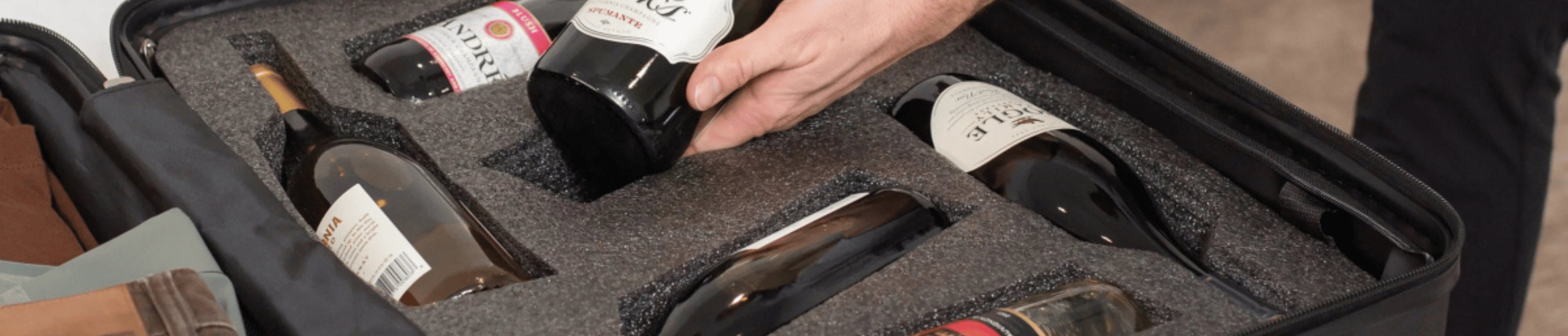 Valises à bouteilles de vin